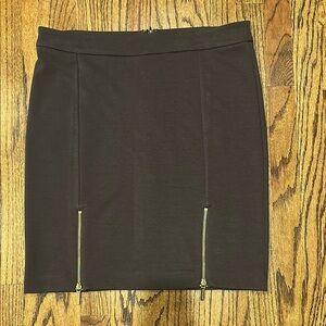 MICHAEL Michael Kors Brown Pencil Skirt
